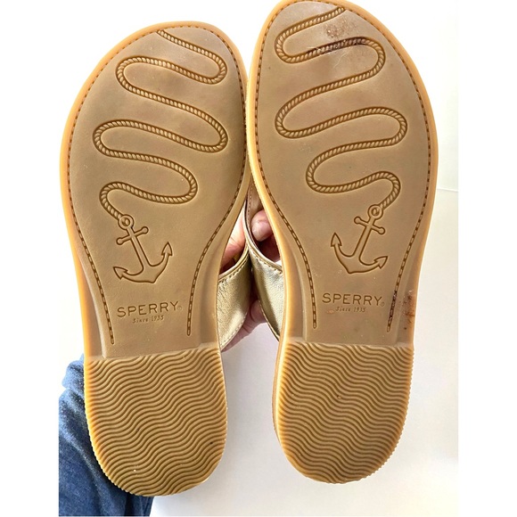 Sperry Gold Anchor Sandals with Memory Foam - Picture 7 of 8